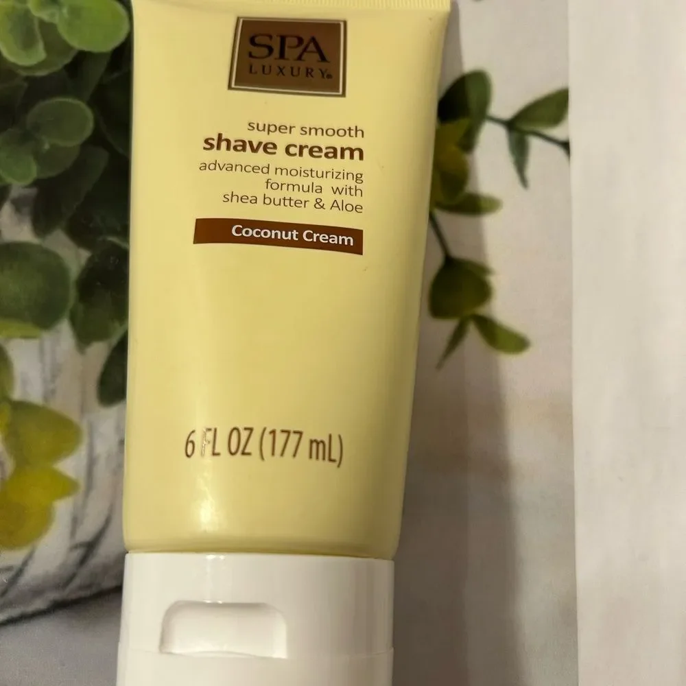 🛍️Coconut Cream Shave Cream - Cream advanced moisturizing formula 6 FLOZ💥